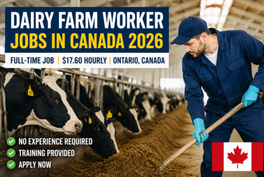 Dairy Farm Worker Jobs in Canada